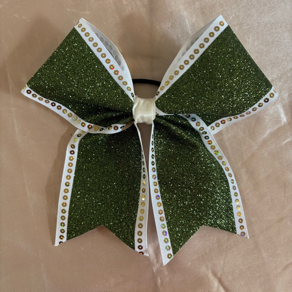 7 Colorful Cheer Dance Hair Bows Lot - Picture 5 of 8